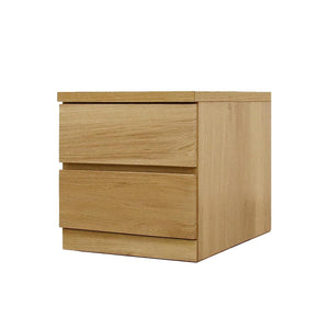 フィット 幅40 2段 チェスト 奥行55cm 家具 収納 オーク