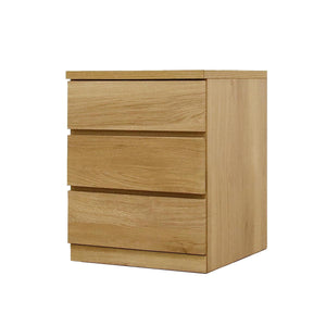 フィット 幅50 3段 チェスト 奥行55cm 家具 収納 オーク