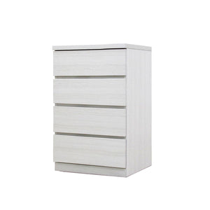フィット 幅50 4段 チェスト 奥行44cm 家具 収納 ホワイト
