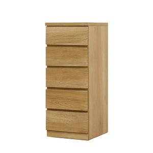フィット 幅40 5段 チェスト 奥行44cm 家具 収納 オーク