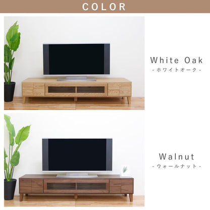 ボニー 幅180 テレビボード 家具 ウォールナット
