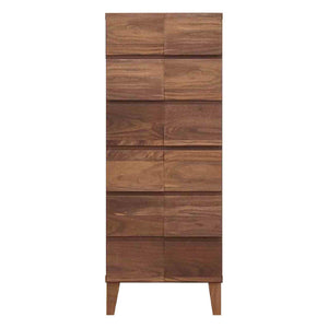 モデルノ 幅44 6段チェスト 家具 収納 ウォールナット