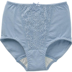 安心快適ショーツ 吸水帯一体型 ブルー Ｍ/L/LL