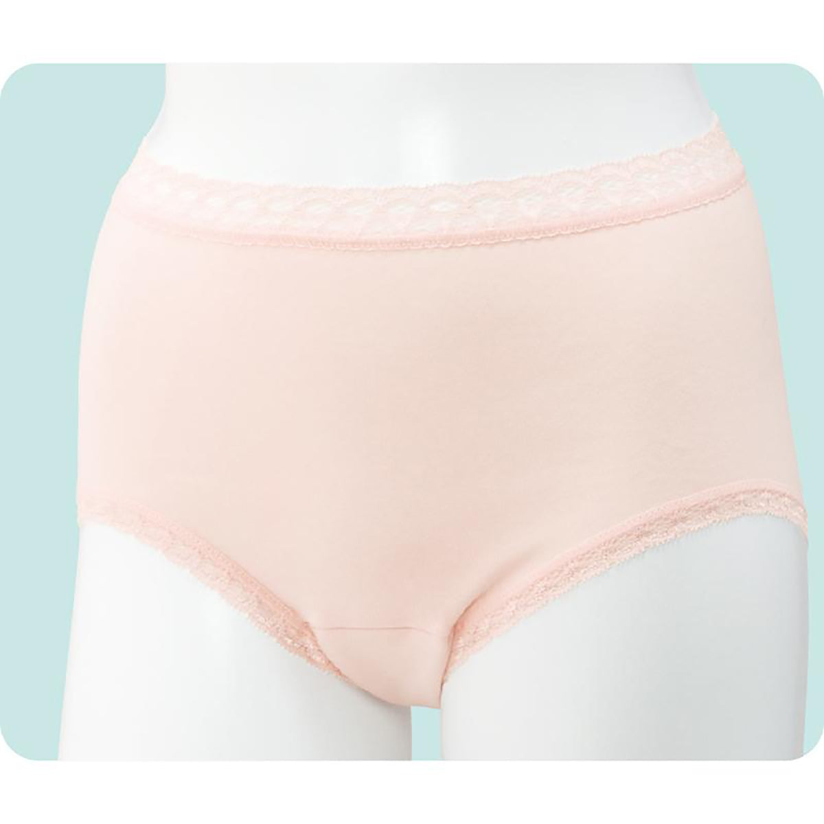 安心快適ショーツ 吸水帯一体型 モカ Ｍ/L/LL/3L