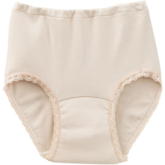 安心快適ショーツ 吸水帯一体型 モカ Ｍ/L/LL