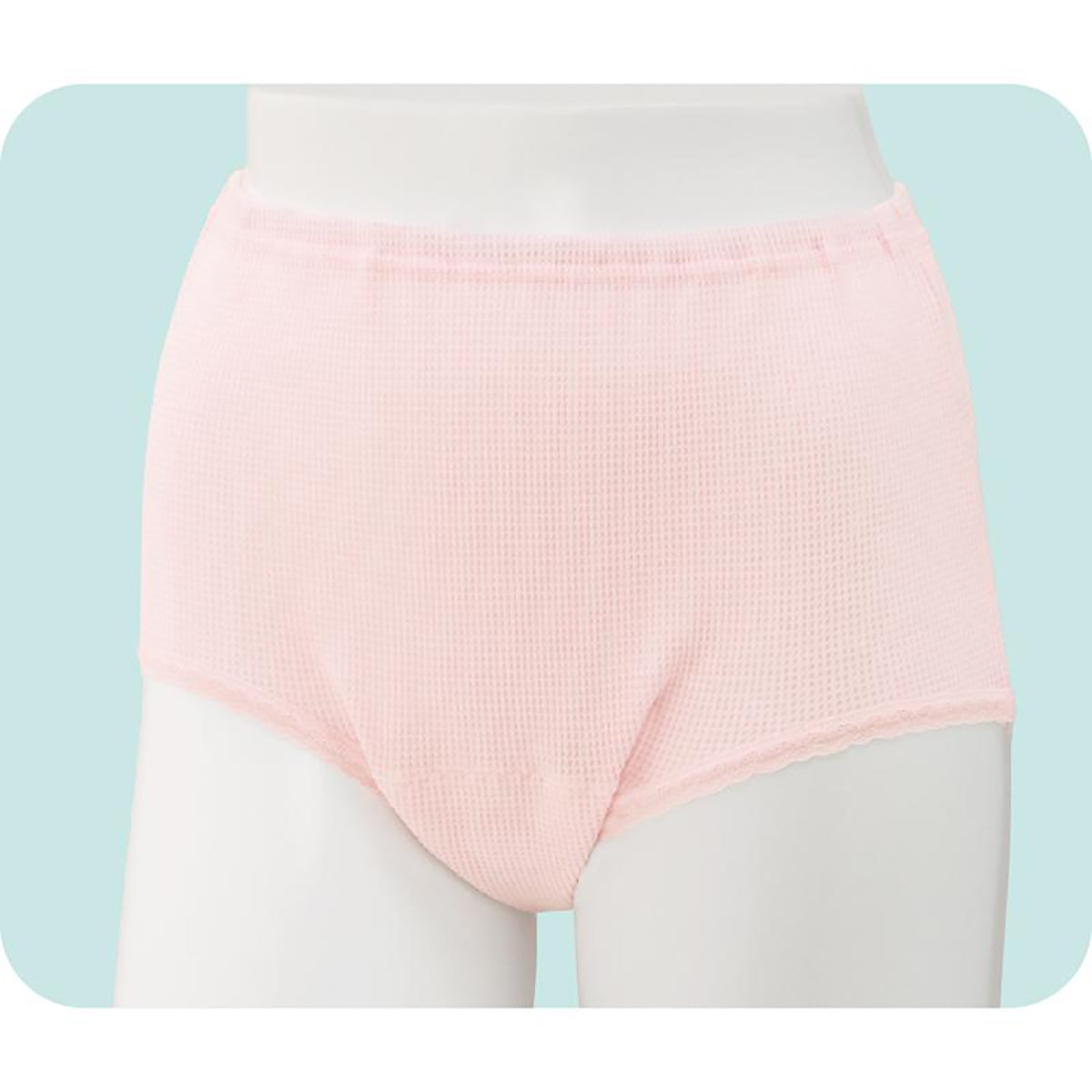 安心快適ショーツ 吸水帯一体型 ピーチ Ｍ/L/LL