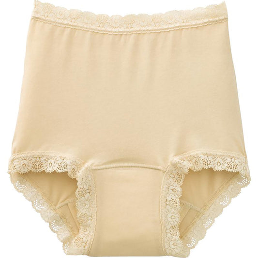 安心快適ショーツ 吸水帯セパレート型 ベージュ Ｍ/L/LL