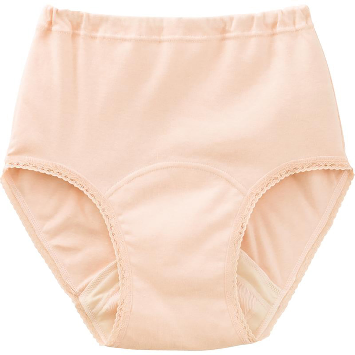 安心快適ショーツ 吸水帯一体型 ベージュ S/M/L/LL