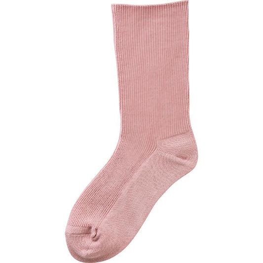 足首ゴムなしソックス ピンク 22～24cm