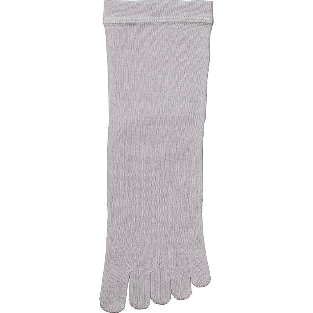 しめつけ解消5本指ソックス グレー 22～24cm