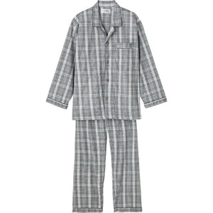 ワンタッチパジャマ グレー S/M/L/LL