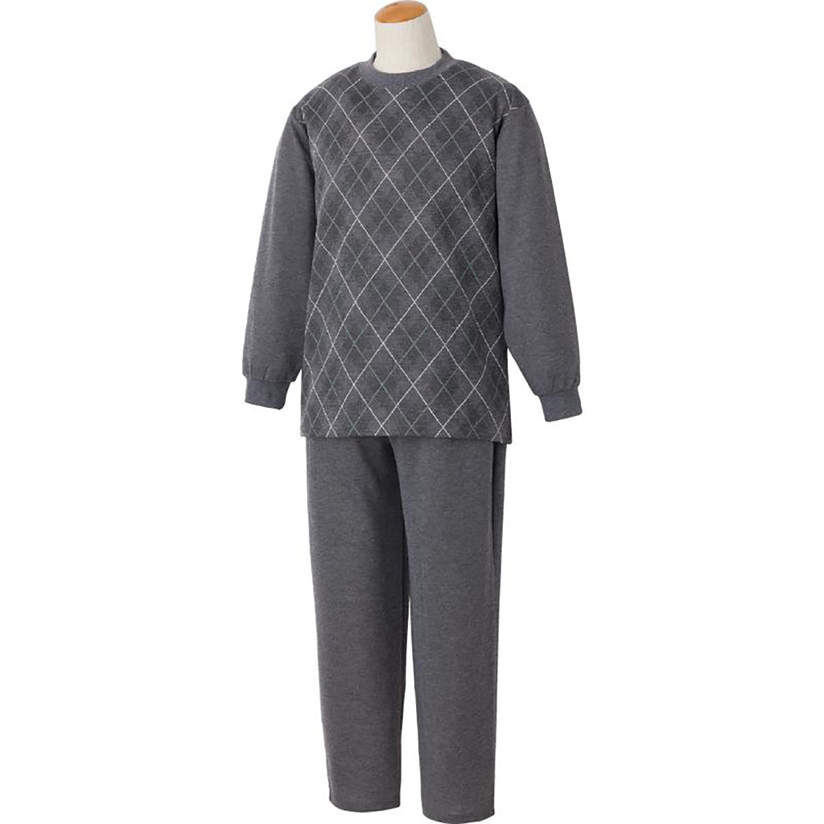 ダンボールニットルームウェア グレー S/M/L/LL