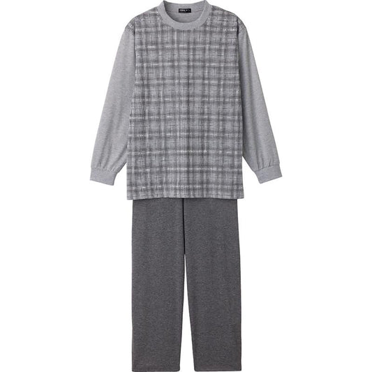 天竺ルームウェア グレー S/M/L/LL