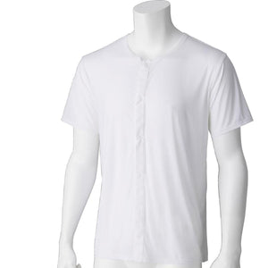 スルッと着られる半袖ホックインナー ホワイト S/M/L/LL