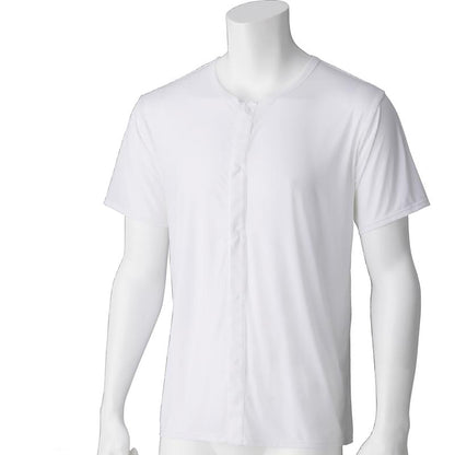 スルッと着られる半袖ホックインナー ホワイト S/M/L/LL