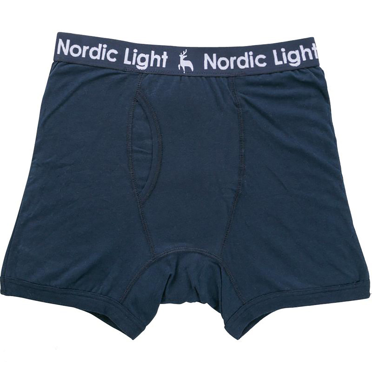 吸水パッド対応安心快適ボクサーブリーフ ネイビー M/L/LL/3L/4L/5L