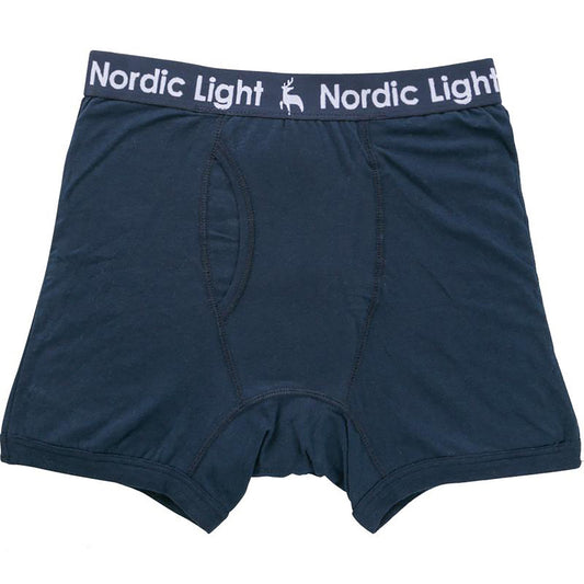 吸水パッド対応安心快適ボクサーブリーフ ネイビー M/L/LL/3L/4L/5L