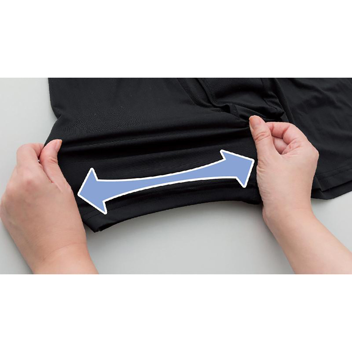 安心快適ボクサーブリーフ ブルー M/L/LL