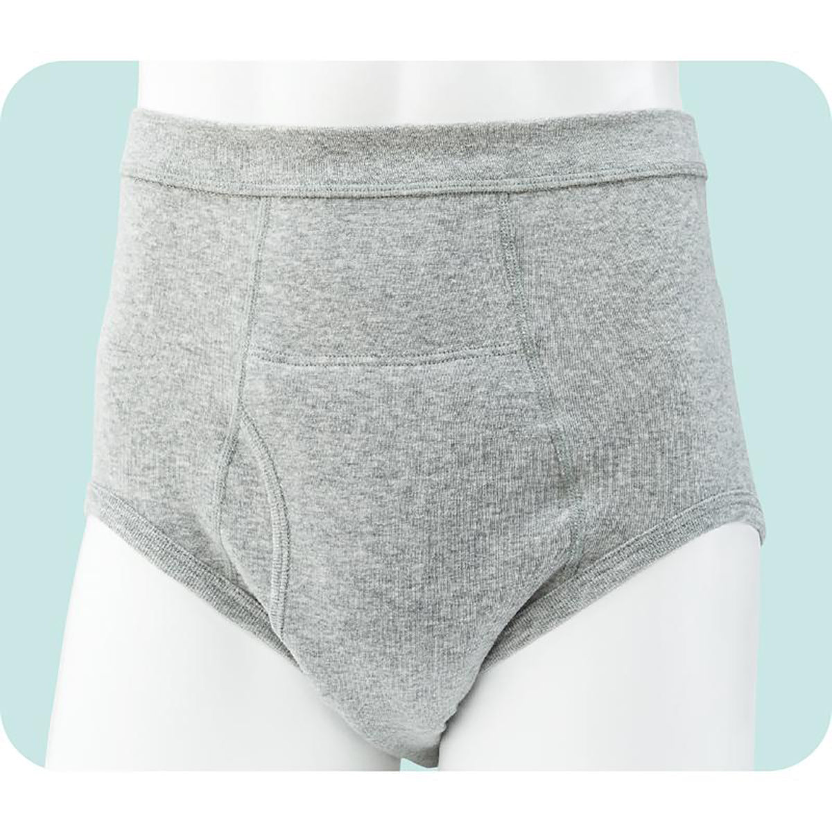 安心快適ブリーフ(2枚組) ホワイト M/L/LL