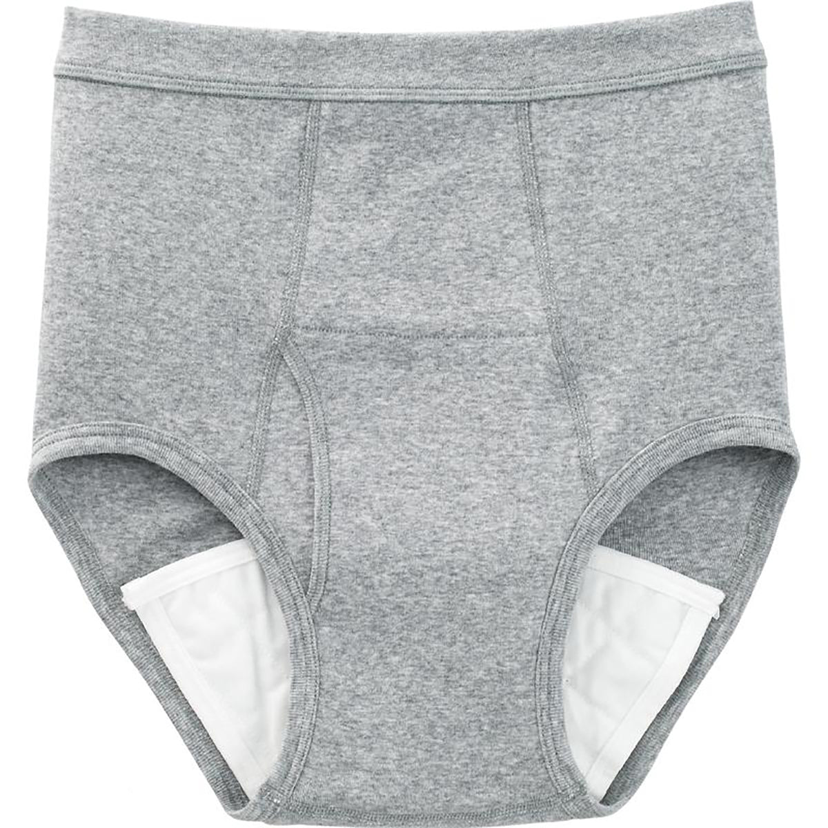 安心快適ブリーフ グレー M/L/LL