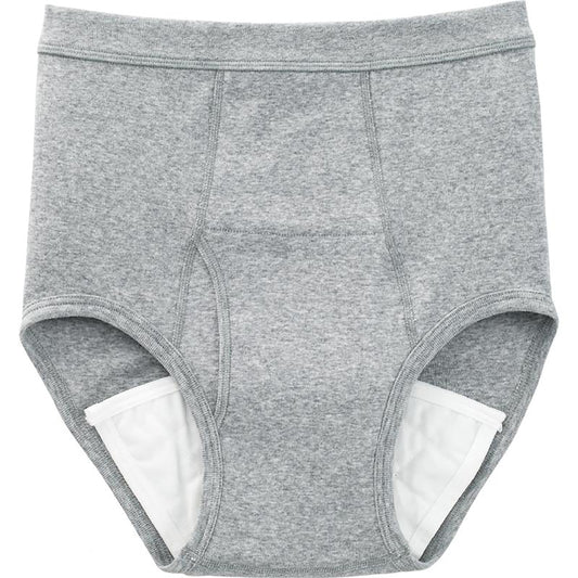 安心快適ブリーフ グレー M/L/LL