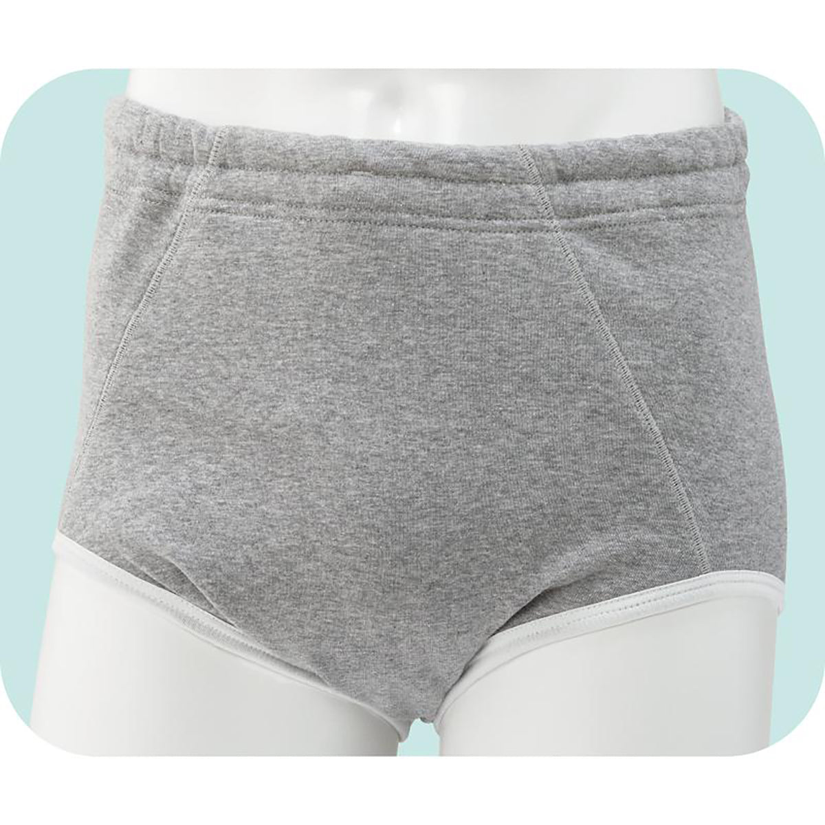 安心快適ブリーフ グレー M/L/LL