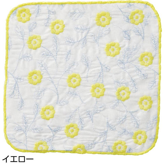 ハンカチ イエロー 20×20cm