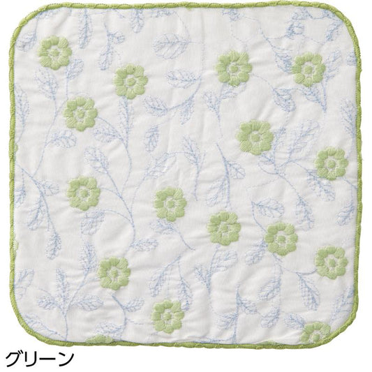 ハンカチ グリーン 20×20cm
