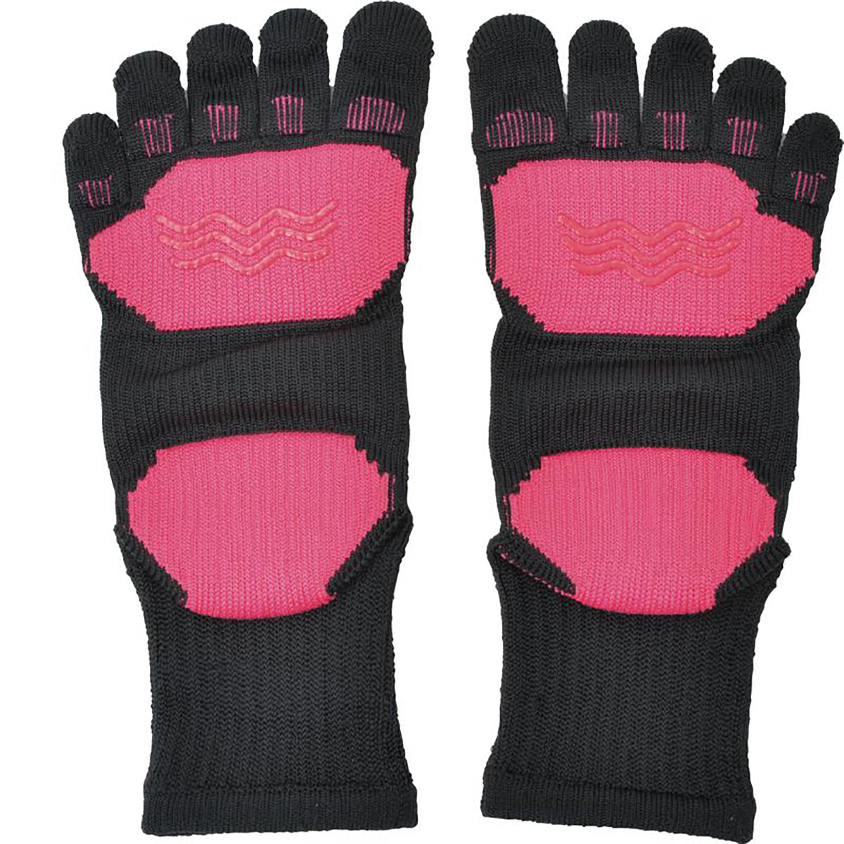 クッションフィンガーソックス 23～25cm ピンク