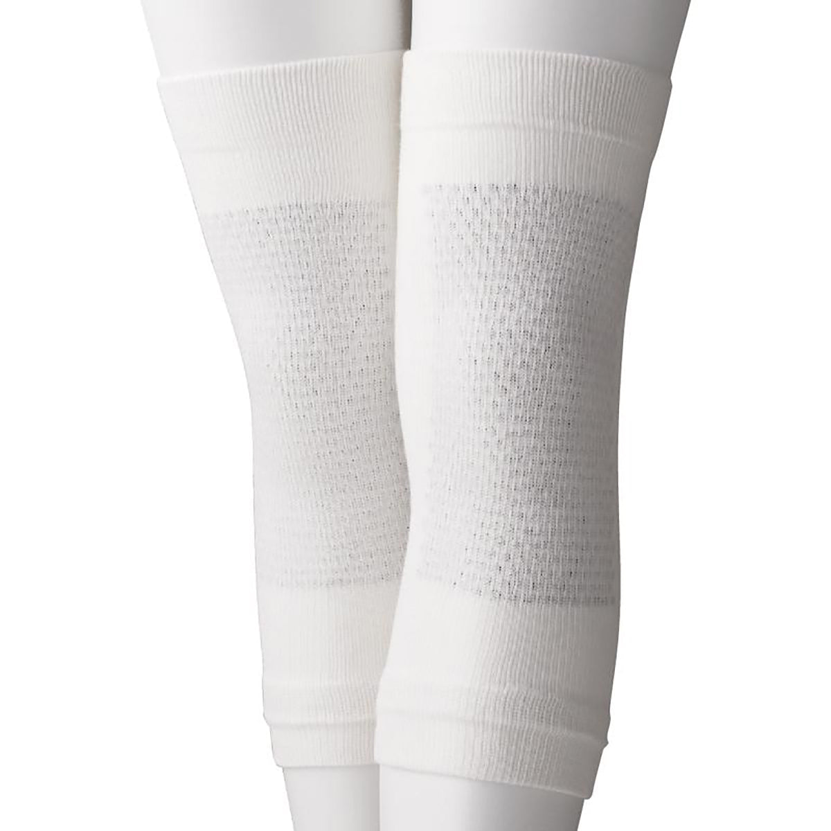 チタンひざサポーター 男女兼用 ホワイト Ｍ～Ｌ/ＬＬ