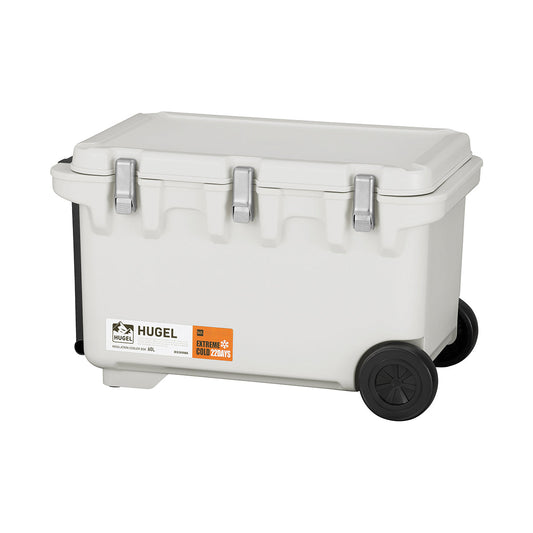 ＨＵＧＥＬ　真空断熱クーラーボックス　６０Ｌ ホワイトアッシュ