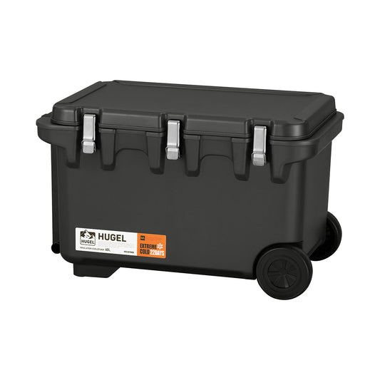 ＨＵＧＥＬ　真空断熱クーラーボックス　６０Ｌ チャコールグレー