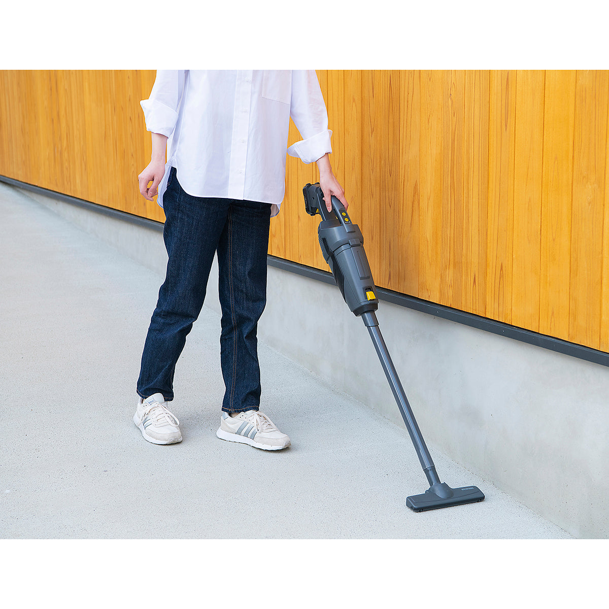 充電式スティッククリーナー グレー　BCL108-H