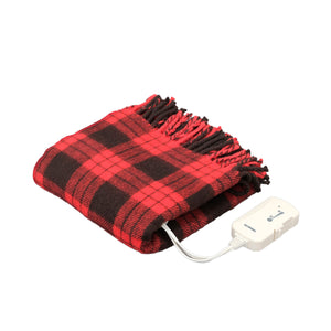 電気毛布 120×80 レッド　EBK-1208-ZR