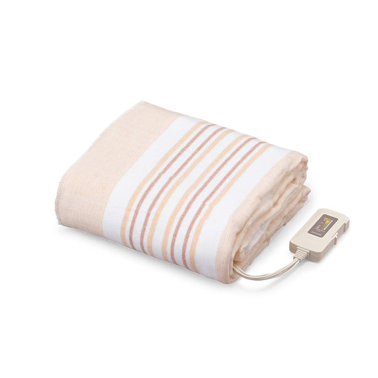 電気毛布　掛け/敷き毛布 ブラウン　EHB-1813-T