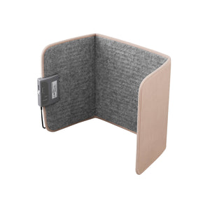 デスクパネルヒーター アプリコットピンク　APH-16B-P