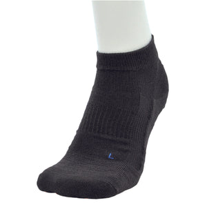 エコワンレッグ すべらず疲れず靴下 22～25cm ブラック