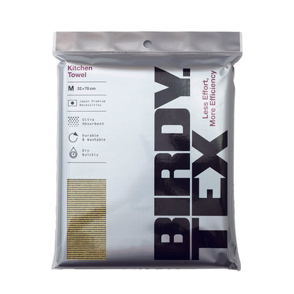 BIRDY.TEX Kitchen Towel キッチンタオル Mサイズ イエロー