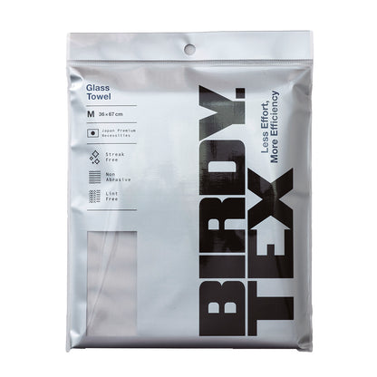 BIRDY.TEX Glass Towel グラスタオル Mサイズ クールグレー