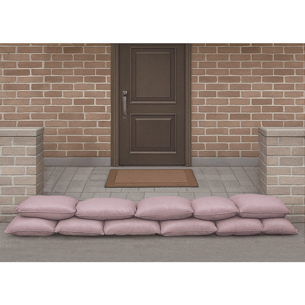 土を使わない吸水土のう スーパーブロック 400×600mm 20枚入り