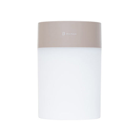 USB給電式加湿器　LEDライト付　モカ