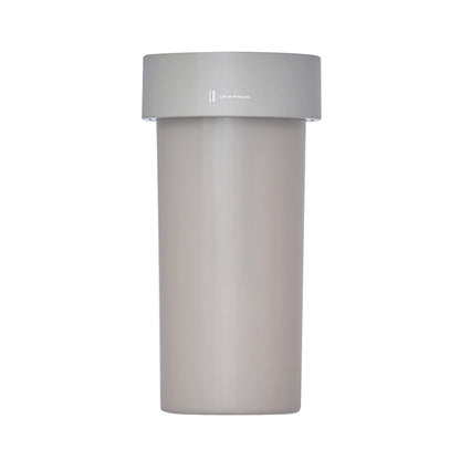 USB給電式ファン内蔵ツインジェット加湿器　モカ