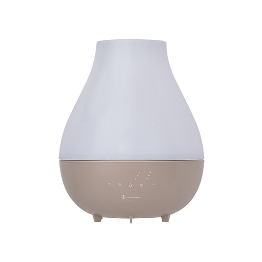 抗菌上部給水ハイブリッド式加湿器　LuLuPure hybrid　モカ