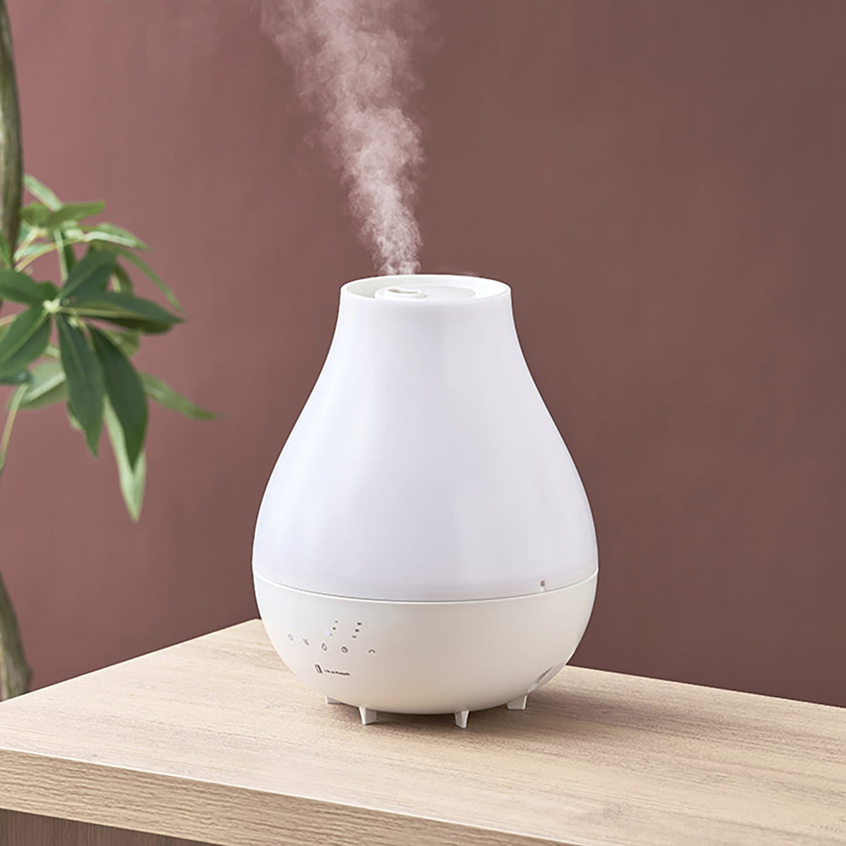 抗菌上部給水ハイブリッド式加湿器　LuLuPure hybrid　ホワイト