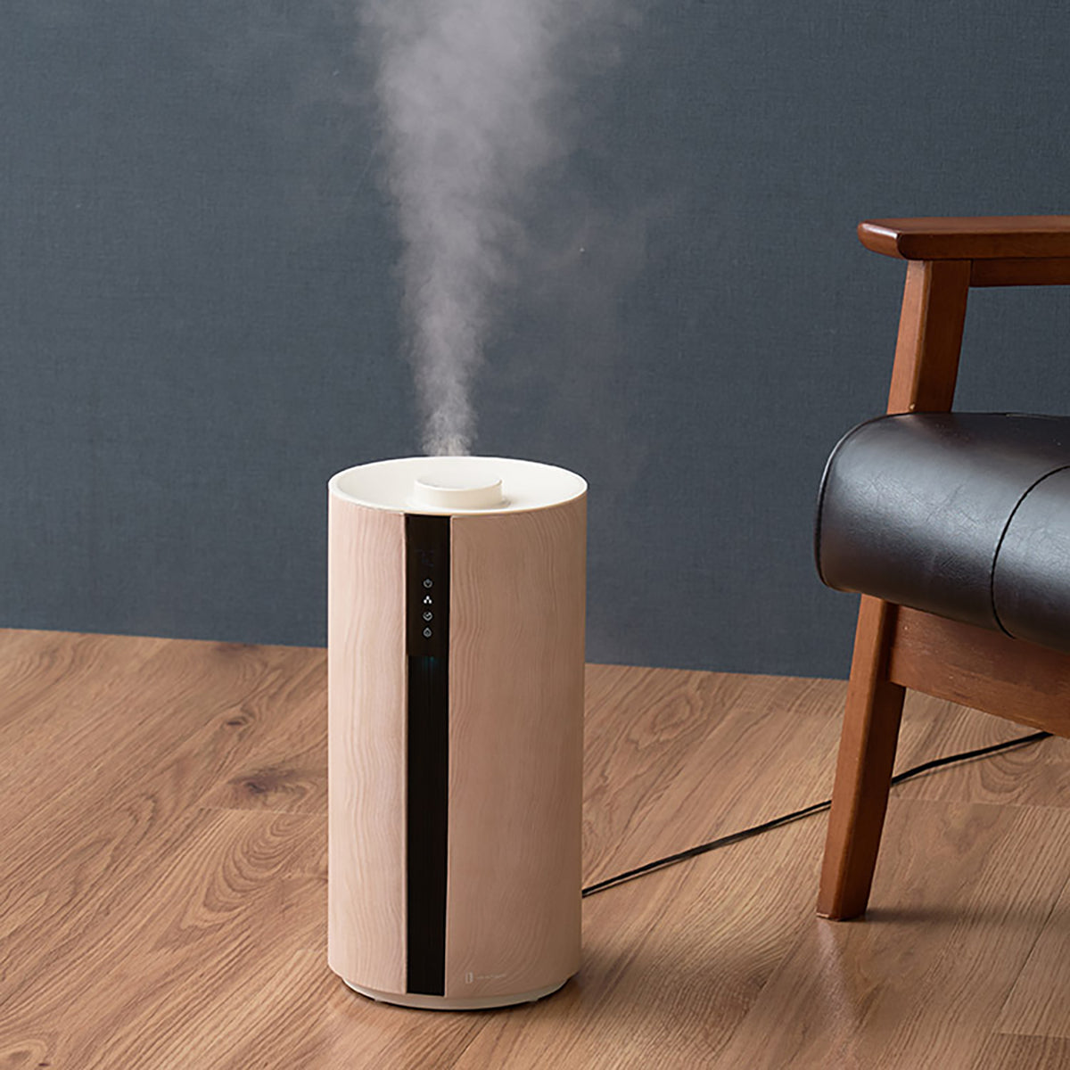 上部給水超音波式加湿器 -Premium WOOD- グレージュウッド