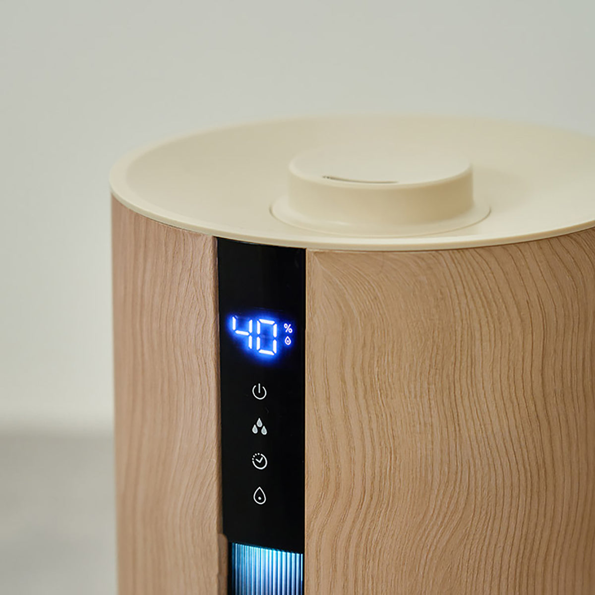 上部給水超音波式加湿器 -Premium WOOD- ホワイトウッド