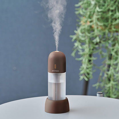 充電式3WAY ポータブル加湿器 スタンド付 モカ