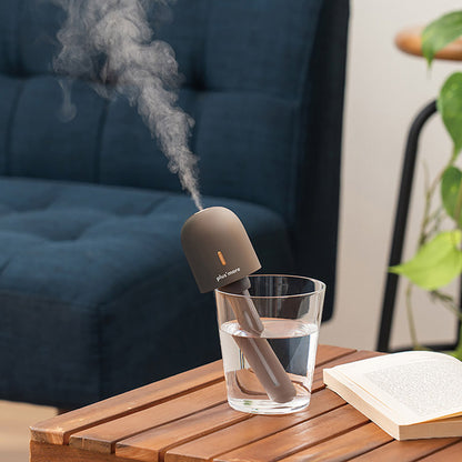充電式3WAY ポータブル加湿器 スタンド付 モカ