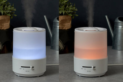 上部給水 超音波式アロマ加湿器 ホワイト