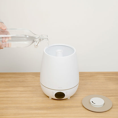 上部給水 超音波式 加湿器 湿度コントロール付 キャメル